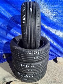 Letní pneu 205/55 R17 Dunlop