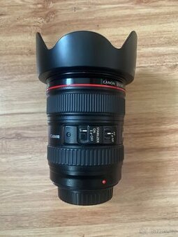 Canon EF 24-105 L IS USM clona+krytky.Vynikající stav.Dohoda