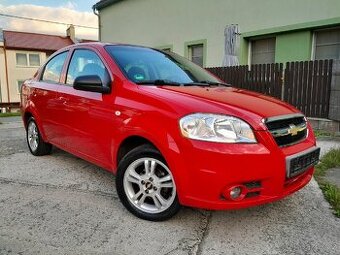Chevrolet Aveo 1.4i 74kW rok 2009 naj.136tis. NOVÁ STK
