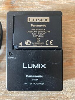 Nabíječka Panasonic DE-A94 a akumulátor Panasonic DMW-BLD10E
