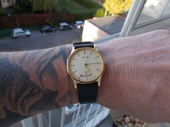 rare luxusni nenosene hodinky prim quartz rok 1990 funkci