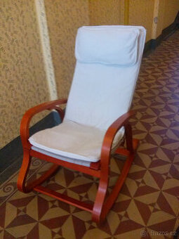 HOUPACI KŘESLO S POTAHEM - 1