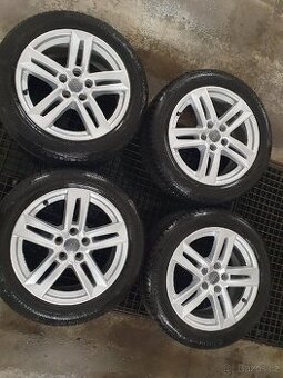 Zimní sada originálních AL kol Audi pneu 215/55 R17
