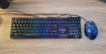Herní set klávesnice myš