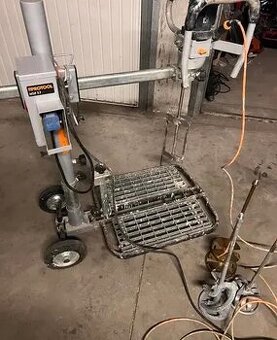 Protool míchací stanice+protool michadlo + 4 metly