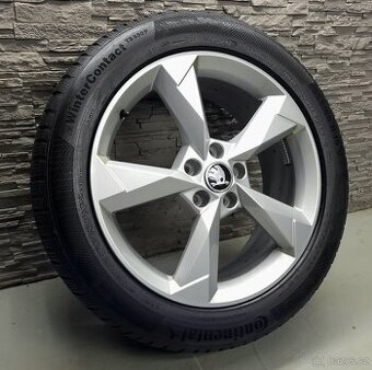 19"Originál AudiQ3 Tiguan Kodiaq5x112 zimni pneu 5-7mm