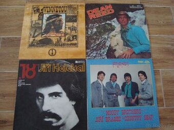LP gramofonové desky 21 kusů