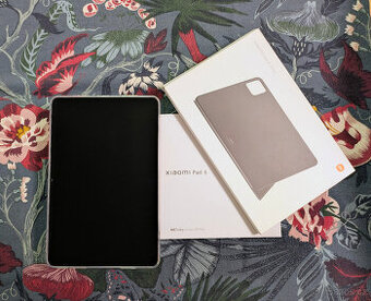 Xiaomi Pad 6, 8+256, šedý, 2x obal, skvělý stav