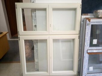 okno dřevěné nové 130x165