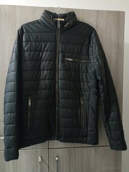 Pánská koženková bunda Bonprix vel. 46 - nová