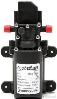 Membránové čerpadlo do karavanu apod., 6 l/min, 12 V/70 W