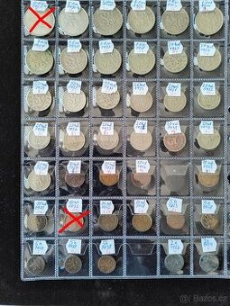 ČESKOSLOVENSKÉ MINCE : PRVÁ REPUBLIKA