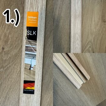 Soklové lišty (podlahové, stropní)