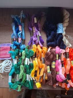 Bavlnky na vyšíváni a bavlnky značky Otto Franc