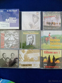 CD - country, jazz, retro - G.Miller, Armstrong, B.Goodman