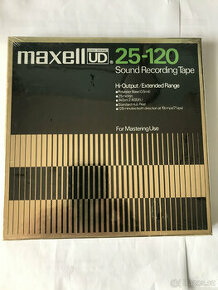 MAXELL UD 25-120 magnetofonová páska nová - 1