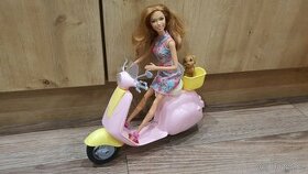 Barbie skútr Mattel