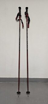 Sjezdové lyžařské hůlky/hole 135 cm