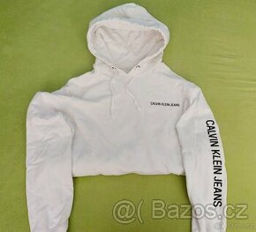 Calvin Klein mikina s kapucí zánovní vel.L