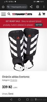 Fotbalové chrániče Adidas Evertomic - 1