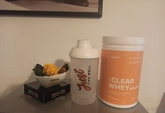 Clear whey isolate Peach.