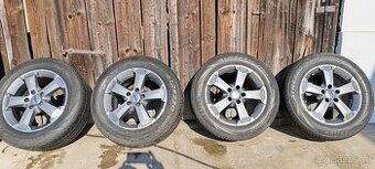 sada alu disků 7,5J16H2 ET35 vč. pneu 225/15 R16