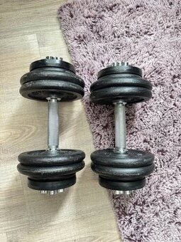 2x16,5kg jednorucky