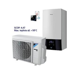 Tepelné čerpadlo Daikin Altherma vzduch-voda - nové