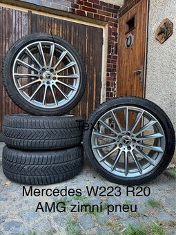 Originální sada Alu kol Mercedes Benz R20 AMG S-Class W223