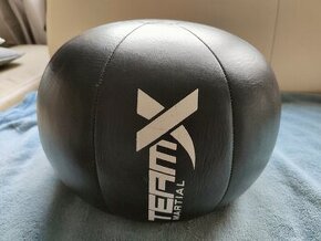 Kožený medicinbal TeamX Martial, 10 kg