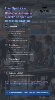 Hledáme zkušeného člověka na spedici v Uh