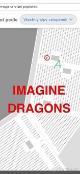 2x sezení Imagine Dragons 9.6.2025 Praha Letňany