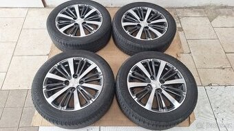 Alu kola Peugeot 16" 4x108 letní pneu 195/55 R16 5mm 208