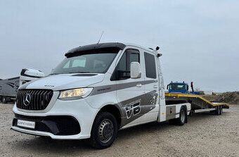 Mercedes-Benz Sprinter ťahač návesu aj s návesom -