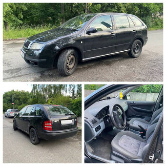 Pronájem Skoda Fabia I combi diesel 1999Kč/týden (bez kauce)