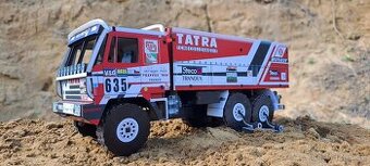Dřevěný model - ( Tatra 815 6x6 Dakar )