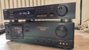 SONY TA-AV 590 Dolby Pro-logic + tuner SONY ST-S 261 RDS.