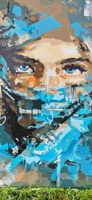 Obraz,40x50 cm akrylové barvy,plátno