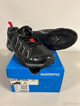 Cyklistické tretry Shimano MT34L vč. SPD - vel. 40