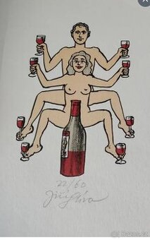 Litografie Jiří Slíva