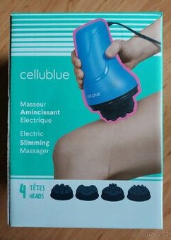 CELLUBLUE - Elektrický masážní přístroj pro štíhlou postavu
