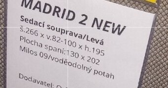 Rozkládací sedací souprava,konfer.stolík