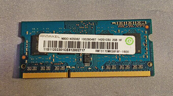 RAMAXEL 4GB DDR3 SODIMM 1600MHz