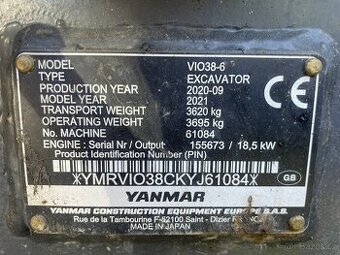 Yanmar vio 38
