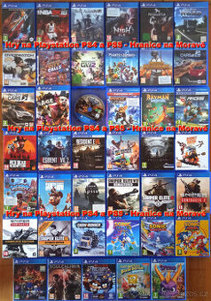 Hry na Playstation PS4 a PS5 - 3.část