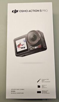 DJI Osmo Action 5 Pro Adventure Combo + DJI Záruka
