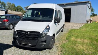 Opel Movano 2.3DCI 132kW 7MÍST L4H2 KLIMA 12/2020