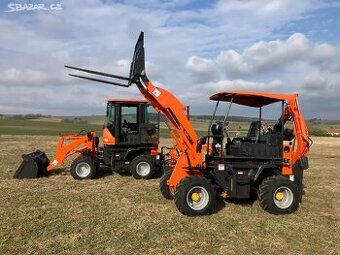 TRAKTORBAGR JM08 NAKLADAČ+MINIBAGR 4x4