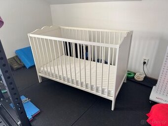 Dětská postýlka s matrací 60x120 Marcelka