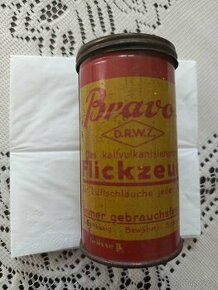 Retro plechová krabička Bravo a Koh-i-noor